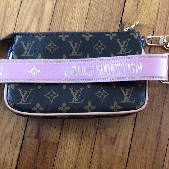 Adjustable wide pink fashion replacement strap - Picture 2 of 12